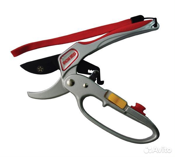 Секатор садовый храповый маг 