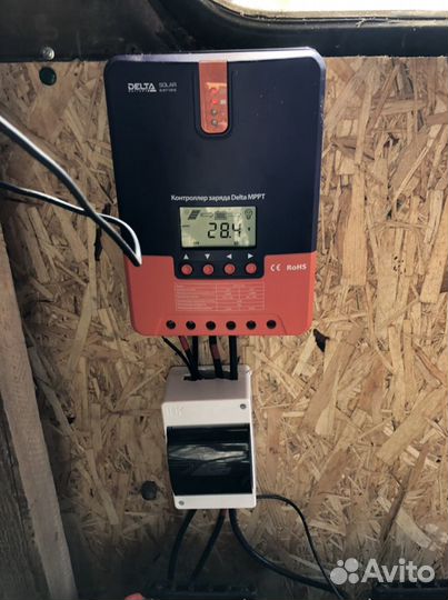 Солнечная батарея в сборе