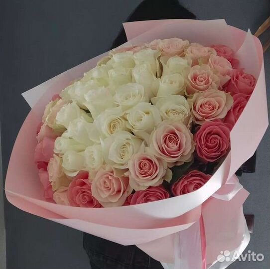 Букет 25 роз, 51 роза, 101 роза