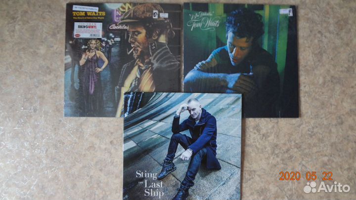 Редкий винил T.Waits, Bowie, GVG др