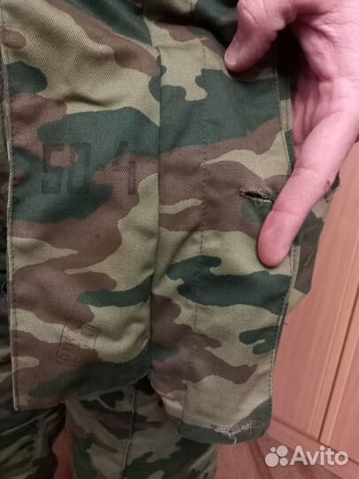 Военный бушлат с тёплыми брюками (комплект) 50-52р