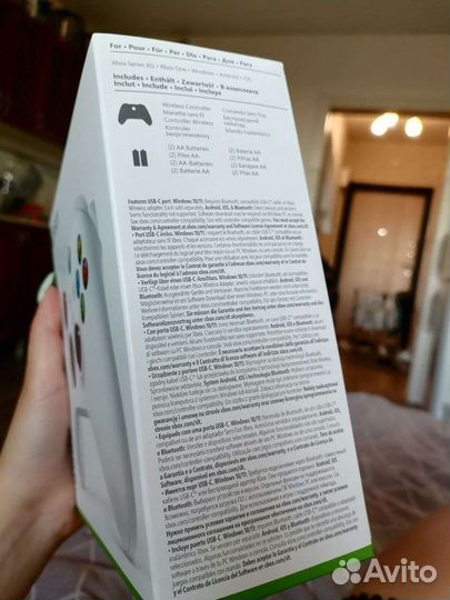 Геймпад Xbox One/S/X белый (новый, запечатанный)