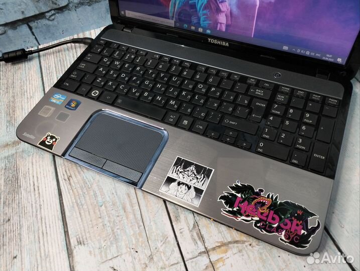 Игровой Toshiba на i7-3610QM/ RAM 12/ SSD