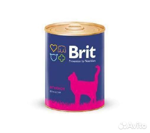 Brit Консервы для котят lamb FOR kitten с ягненком