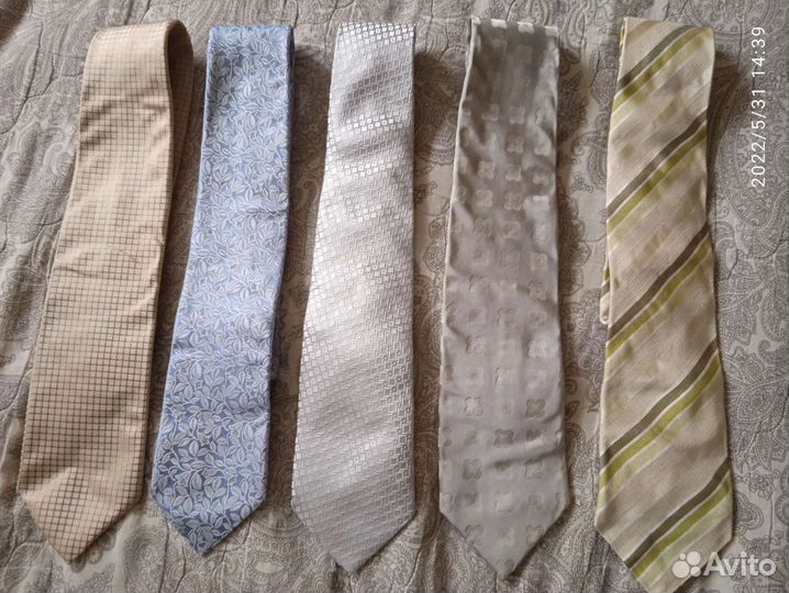Шелковый галстук, Италия. Цена за шт