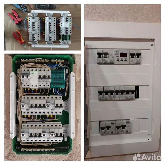 Электрик, услуги электрика, электромонтажник