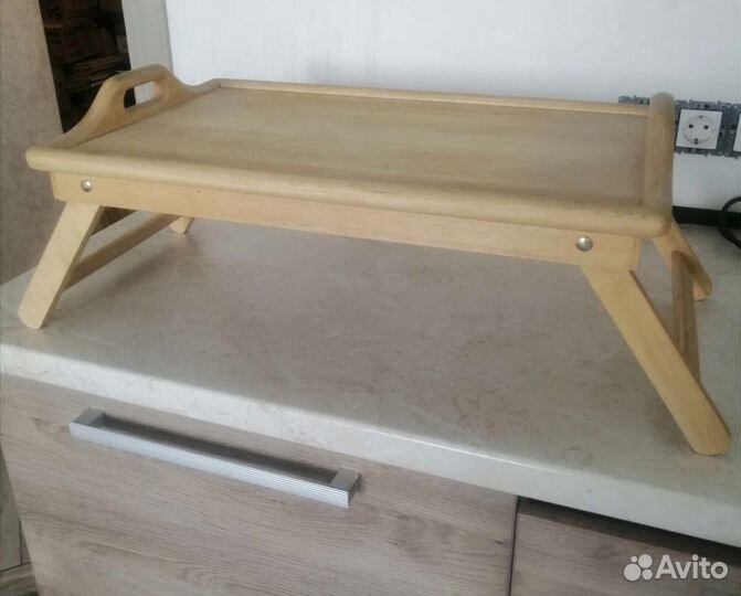 Столик для завтрака натур дерево