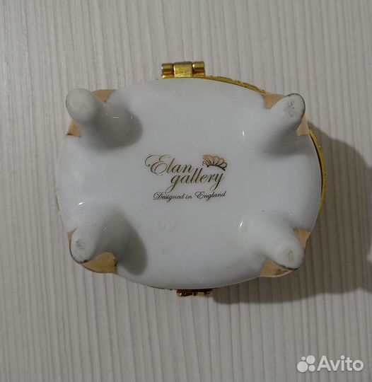 Шкатулка фарфоровая бренда Elan Gallery