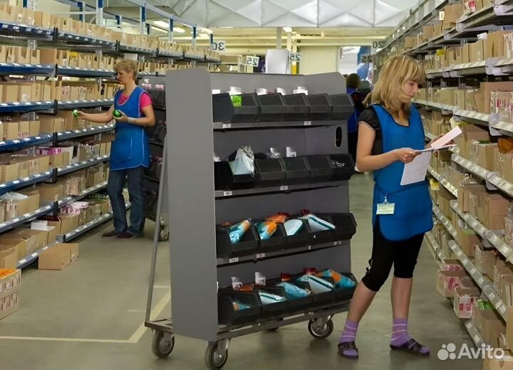 Работа упаковщик(ца) на склад Вахта от 20 смен