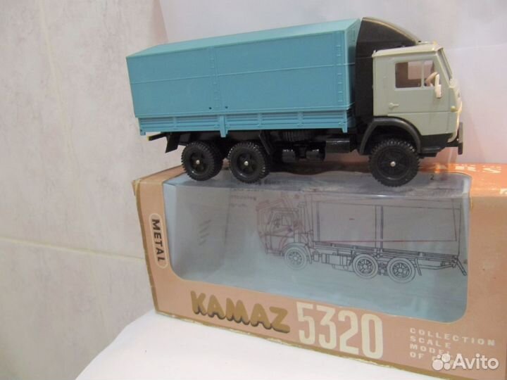 Камаз 5320 Тент. Спойлер. Коробка