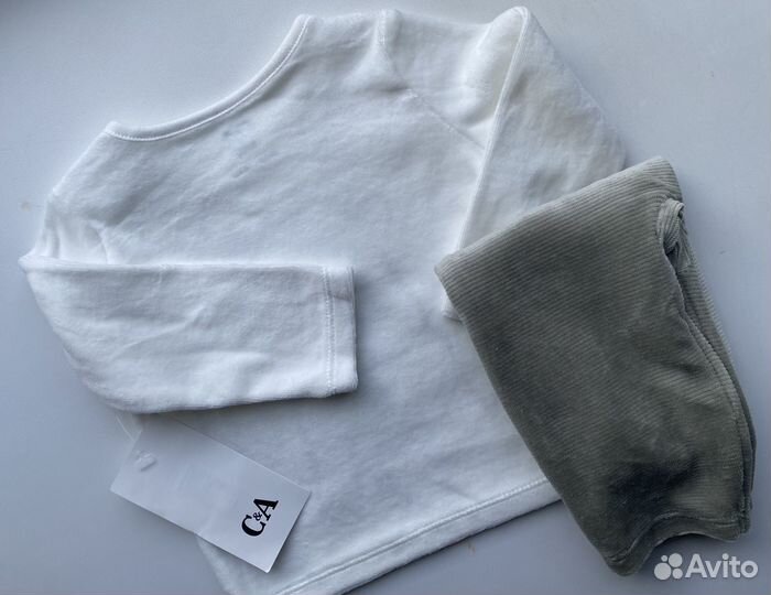 Костюм детский новый теплый 74