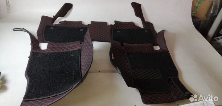 3D Коврики KIA Carnival 4 из Экокожи