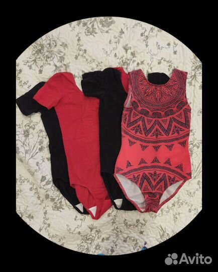 Купальник гимнастический на девочку пакетом