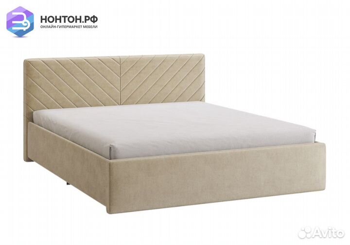 Кровать Сандра 2 1.6 м карамель