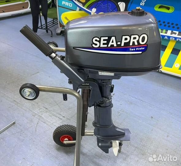 Лодочный мотор sea pro 5 (Новый витринный)