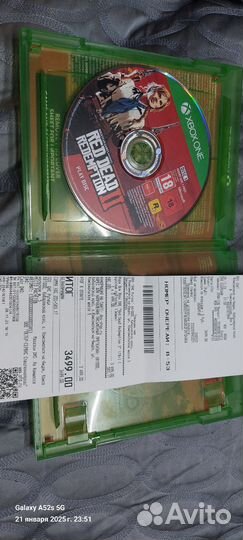 Read dead redemption2 Xbox one s