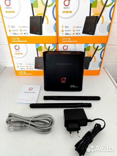 300мбит/с wifi Роутер Olax AX9 PRO 3G 4G LTE с сим