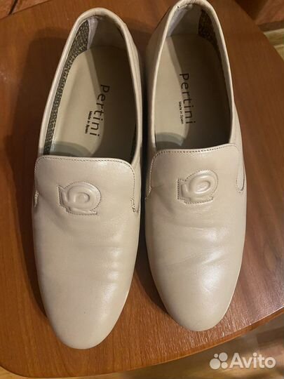 Лоферы Pertini Испания кожа классика 39
