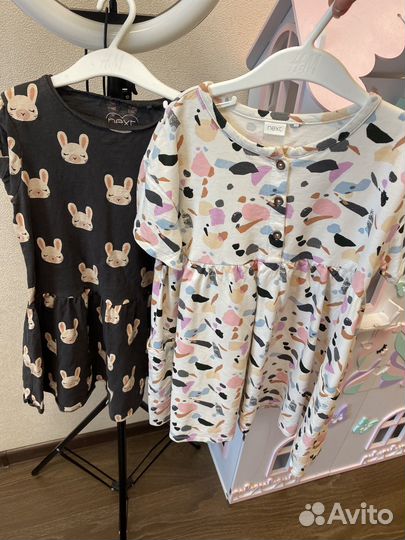 Платье летнее на девочку next