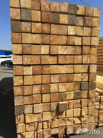 Брус обрезной 100х200х6m