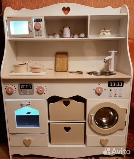 Детская деревянная кухня, Большая new