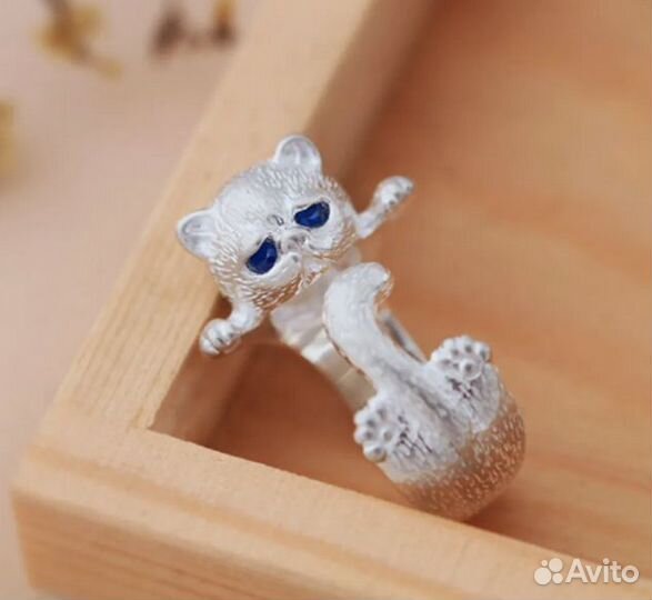 Кольцо котёнок