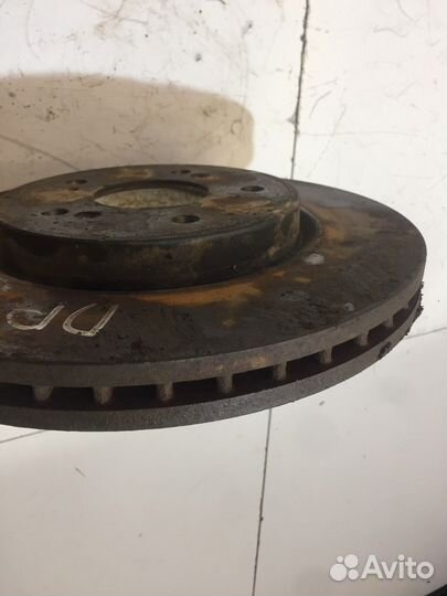 Диск тормозной передний вентилируемый (Haval H6)