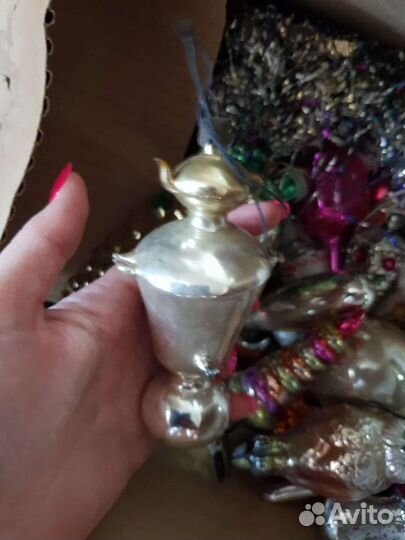 Елочные игрушки СССР