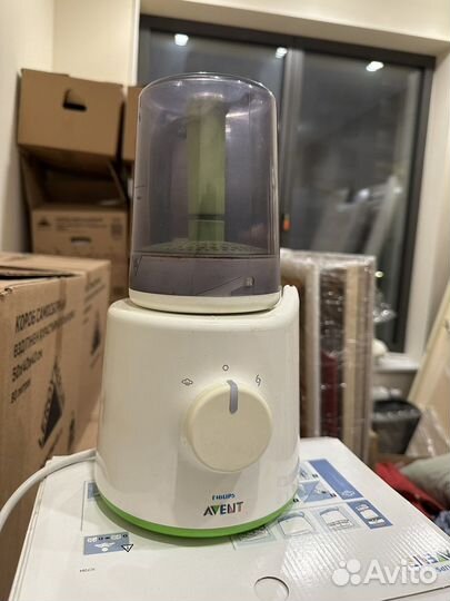 Пароварка/блендер philips avent + стерилизатор