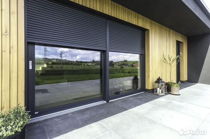 Рольставни с монтажом