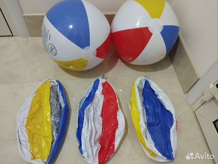Надувной мяч