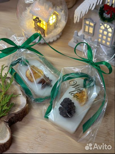 Аромасаше из натурального воска