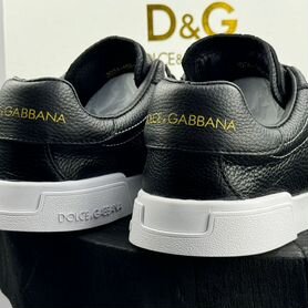 Кеды мужские Dolce & Gabbana кожаные