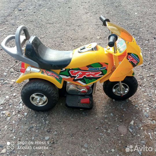 Детский электро мотоцикл бу