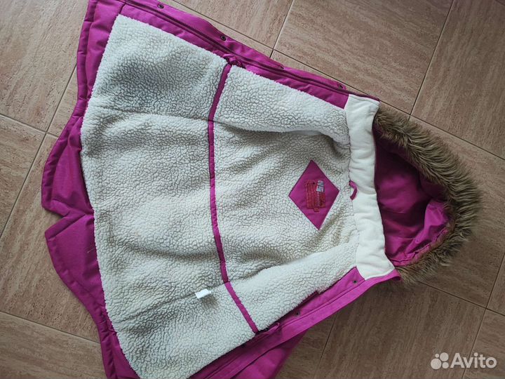 Зимнее пальто (парка) для девочки Nika style 134