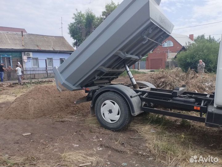 Доставка песка/щебня/чернозема.от 1т