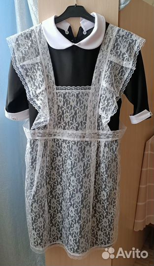 Школьный фартук и платье