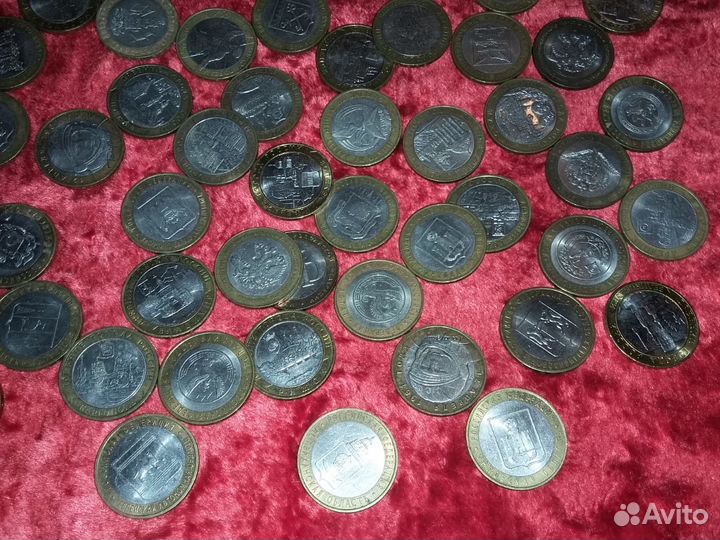 Монеты 10р юбилейные