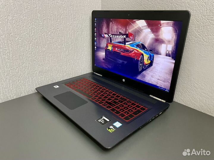 Большой, мощный игровой ноутбук HP omen/Гарантия