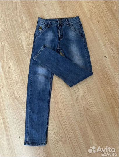 Джинсы на мальчика 152