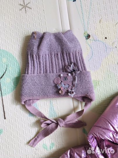 Куртка с шапочкой для девочки