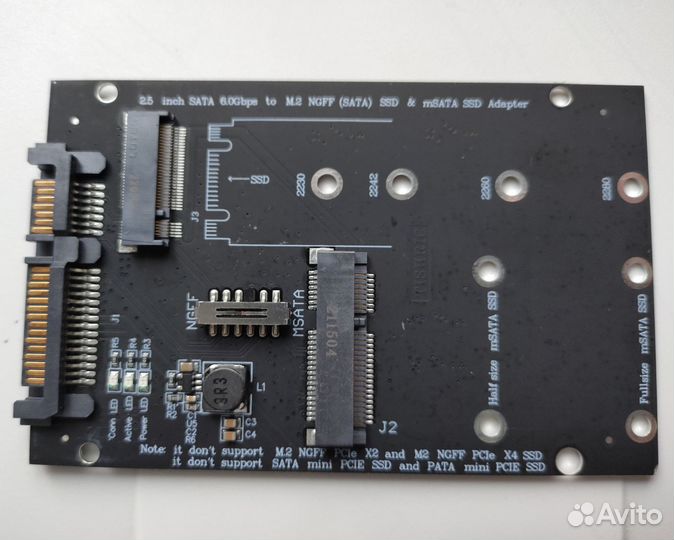 Переходник для Ssd mSata SATA
