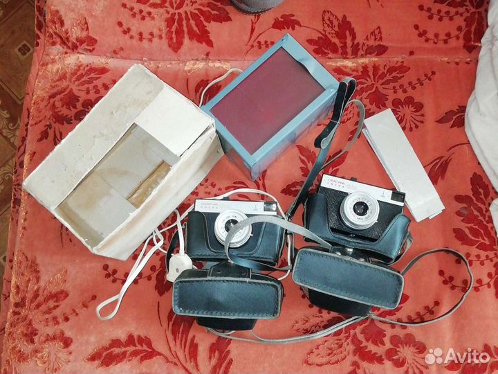 Фотоаппарат Смена 8М с лампой. Цена за всё