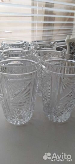 Фужеры сахарница соусник