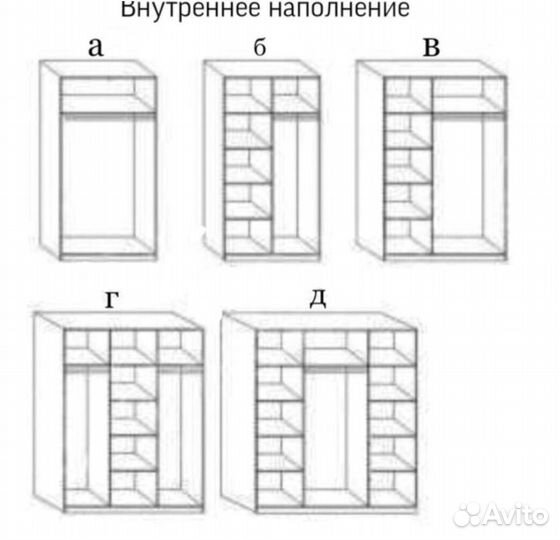 Шкаф купе с фабрики