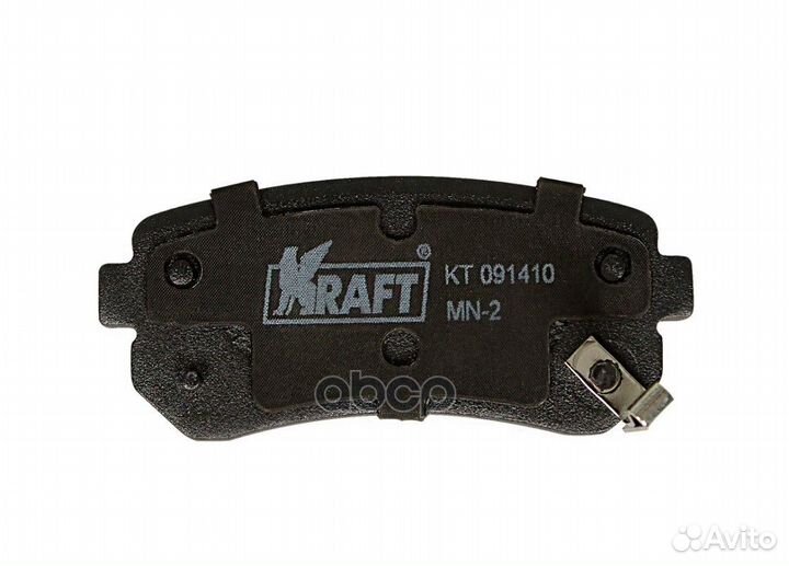 Колодки тормозные KT091410 Kraft