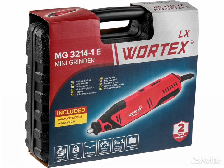 Гравер электрический wortex LX MG 3214-1 E