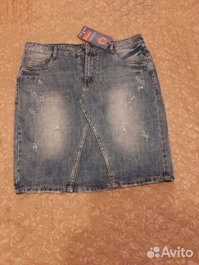 Юбка джинсовая