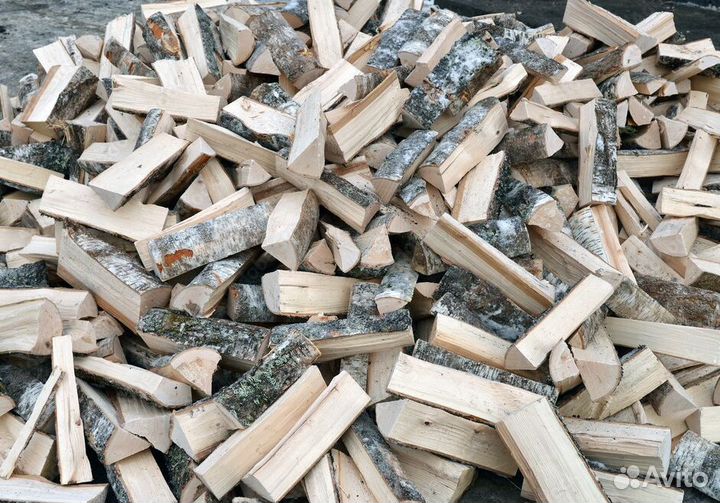 Дрова березовые колотые доставка