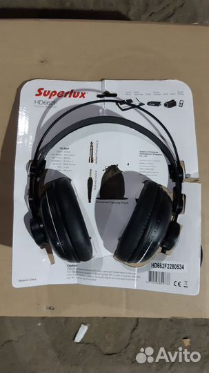 Superlux HD662F Дефект
